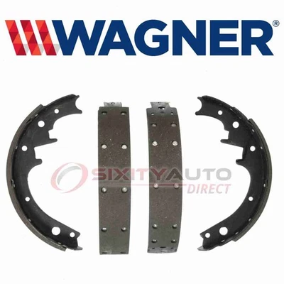 Wagner Brake Front Drum Brake Shoe for 1955-1956 Nash Statesman - Braking km Foto 1 de 4