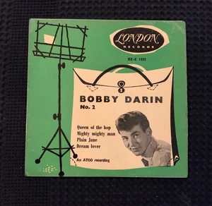 BOBBY DARIN No.2 RARE UK 1959 1st Press EP TRI Centre London RE-E1225 EXCELLENT - Picture 1 of 5