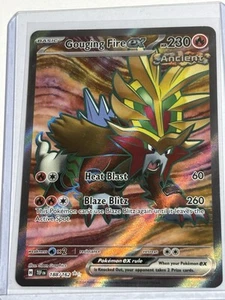 Gouging Fire ex 188/162 Temporal Forces (TEF) NM Full Art Ultra Rare Pokemon... - Picture 1 of 2