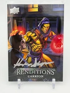 2024 UD Marvel Renditions #11 CARRION Artist Autographs Auto /65 - Picture 1 of 2