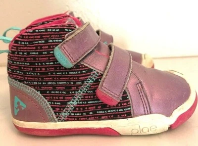 Niñas PLAE MAX IMPERIAL GRANATE Hi-Top, Púrpura Metálico, Jóvenes EE. UU. 9 Foto 1 de 4