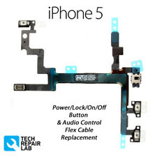 NEW Power Button/Lock On/Off Switch Volume/Mute/Silent Replacement FOR iPhone 5