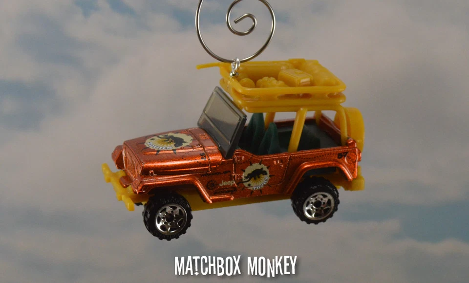 1998 吉普牧马人 TJ 开放式定制圣诞装饰品 1: 64 Adorno CJ YJ Sport — 第 1/1 张图片