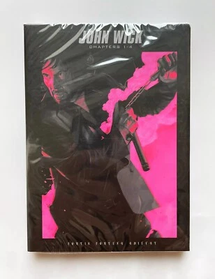 John Wick: Complete Keanu Reeves Movies Chapter 1-4 (DVD 4-Disc Set) New Sealed