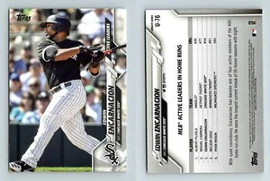 Edwin Encarnacion - White Sox #U-76 Topps Baseball 2020 Update Series Card - Picture 1 of 1