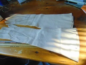 Vintage lady's leather gloves- Kislav- washable- size 6 1/2 - Picture 1 of 6