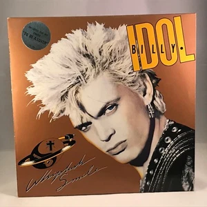 BILLY IDOL Whiplash Smile 1986 UK vinyl LP + INNER To Be A Lover record c - Picture 1 of 1