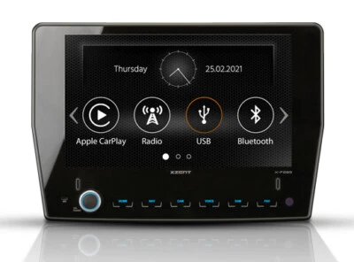 9" CarPlay Infotainer Ford Transit INFOTAINER / NAVICEIVER FÜR FORD TRANSIT - Bild 1 von 3