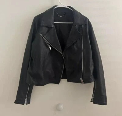 Reiss women’s leather Jacket  - Image 1 of 2