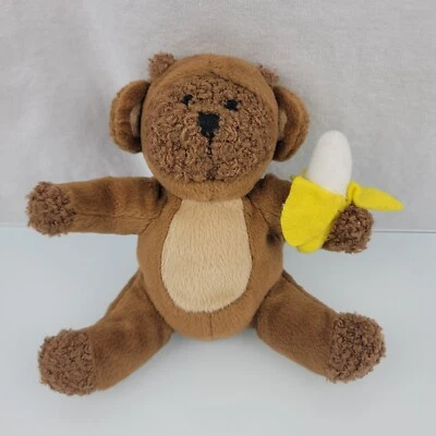 BABY GAP BRANNAN OSO DE PELUCHE MARRÓN PELUCHE VESTIDO CON MONO PLÁTANO DISFRAZ Foto 1 de 4