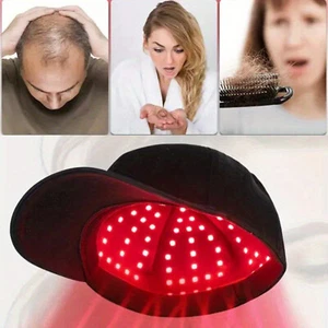 660nm&850nm Red Light Therapy Hat Hair Growth Regrowth Hair Loss Treatment Cap - Picture 1 of 12