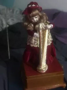 K375 Sylvaine Music Box Porcelain Treasures Doll (kelvin) - Picture 1 of 14