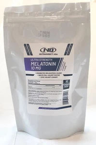 Melatonin 10mg RAPID DISSOLVE Strawberry - 500 Tablets EXP: MAR 2026 - Picture 1 of 2