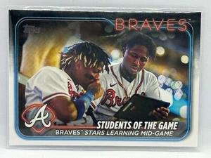 Ronald Acuña Jr. Checklist 2024 Topps Series 1 Baseball # 70 - Picture 1 of 2