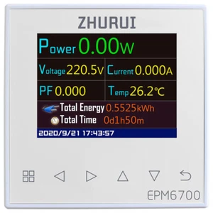 AC energy/power meter /electricity meter/ free transformer / temperature sensor - Picture 1 of 12
