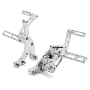 Polished Forward Controls Footpegs for Harley Softail FXST Heritage Deuce 18-24 - Picture 1 of 10