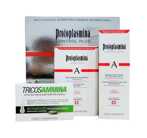 PROTOPLASMINA Kit Contol Plus Intensivo Anticaduta Biostimolante - Immagine 1 di 1