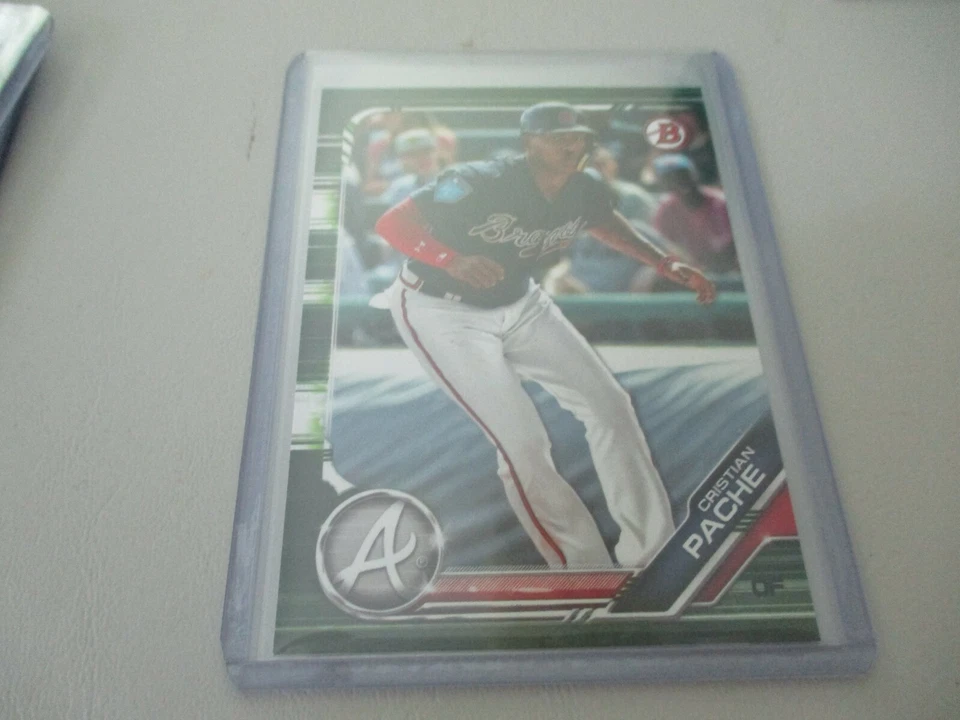 Cristian Pache 2019 Bowman Prospects Camo #BP-62 - Image 1 of 1