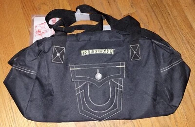 New NWT True Religion Horseshoe Lightweight Duffel Bag - Carry On - Zip Up   - Imagem 1 de 4