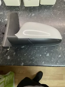 2014 VAUXHALL ASTRA J MK6 ESTATE PASSENGER WING MIRROR WHITE Y40R 13302750 NCE58 - Picture 1 of 14