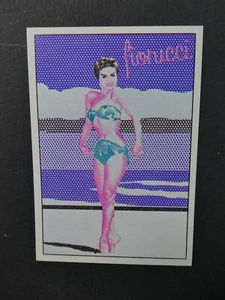 FIORUCCI AUFKLEBER PANINI 1984 - SERIE Story No.31 Bathing Beauty Beach Glamour  - Bild 1 von 2