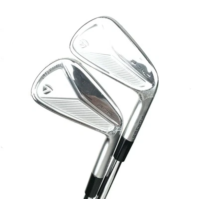 New Taylormade P7MC 2023 Irons / 4-PW / KBS Tour Stiff Flex - Image 1 of 4