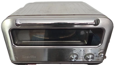 Breville BPZ820BSS the Smart Oven Pizzaiolo Pizza Oven ONLY Stainless Used Read - Image 1 of 4