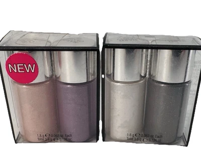 HARD CANDY Poppin Pigments Eyeshadow Duo VIOLETS & ROSES And Salt & Pepper 2pack - Image 1 of 4