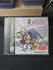 Brave Fencer Musashi (Sony PlayStation 1,PS1, 1998) And Final Fantasy VIII Demo - Picture 1 of 14
