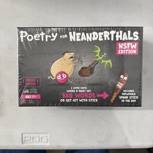 Poetry for Neanderthals Game NSFW Edition-NEW Factory Sealed - Picture 1 of 2