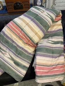 VINTAGE RALPH LAUREN DESERT SPRING (1) TWIN COMFORTER - Picture 1 of 7