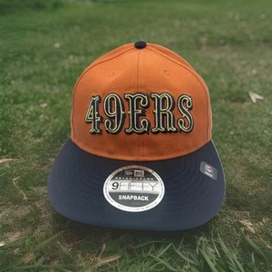 San Francisco 49ers Gold Wood Retro Crown 9FIFTY Snapback Cap - One Size H31 - Picture 1 of 8