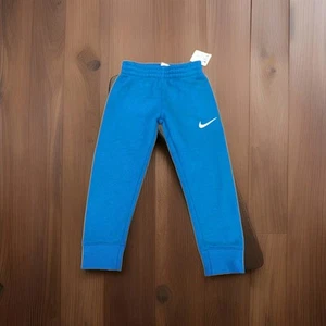 Nike little boys blue fleece lined joggers SZ 4 Missing Hoodie To Set - Picture 1 of 3