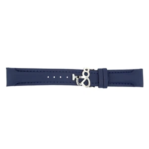 NEW JACOB & CO AUTHENTIC NAVY BLUE POLY 20MM SHORT WATCH BAND W. BUCKLE FOR 40MM - Picture 1 of 4