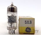 Vintage General Electric 5Jl6 Semiremote Cutoff Agc Pentode Tv Audio Vacuum Tube