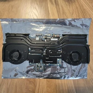 DELL ALIENWARE M17 R3 MOTHERBOARD i9 10980 5.3GHz RTX 20708GB PH5PG AND HEATSINK - Picture 1 of 11