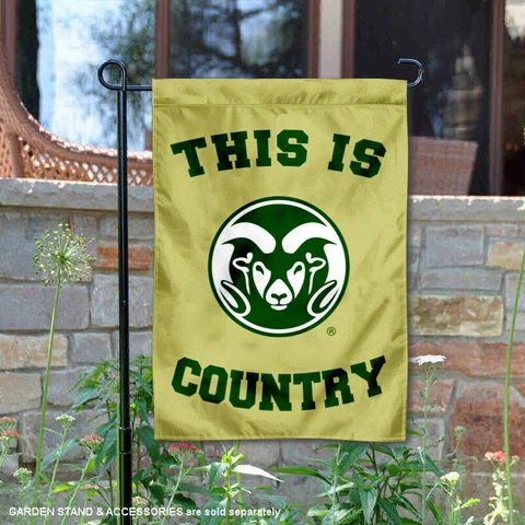CSU Rams This is Rams Country Garden Flag and Yard Banner Cover