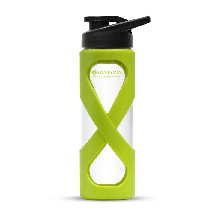 Santevia Glass Water Bottle-Green - Image 1 of 1