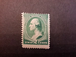 US vstamps 1887 2c Washington MNH - Picture 1 of 2