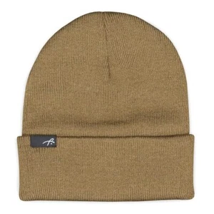 Slouch Beanie Hat Winter Cap for Men or Women Khaki - Picture 1 of 3
