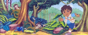 NEW ~ Go Diego Go ~ 45 FEET REMOVABLE WALLPAPER BORDER (Free US Shipping) - Picture 1 of 2