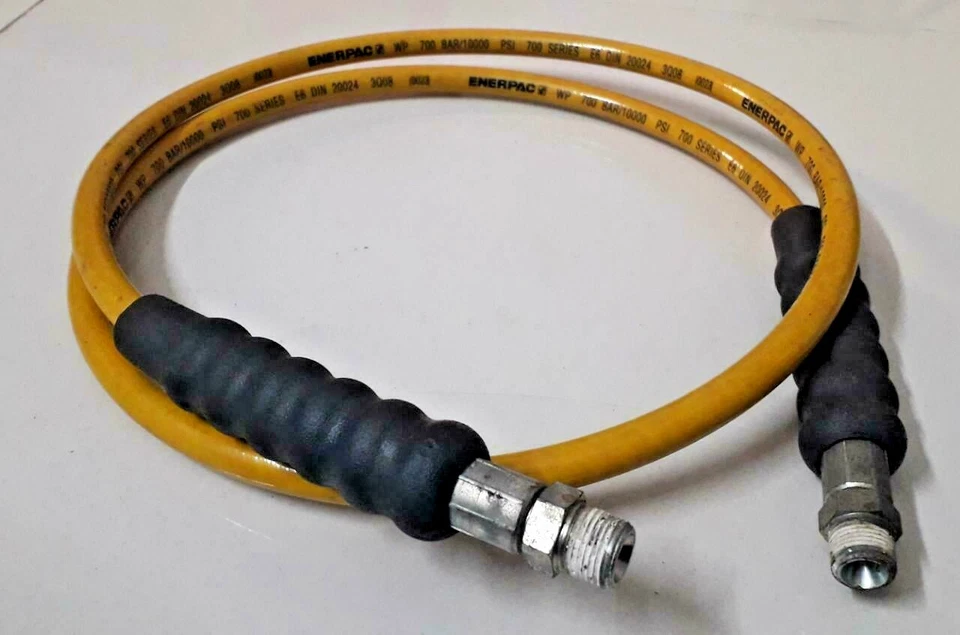 Enerpac HC7206 Hydraulic Hose 6 Ft. 3/8" NPT 700 Bar/ 10,000 PSI - Image 1 of 4