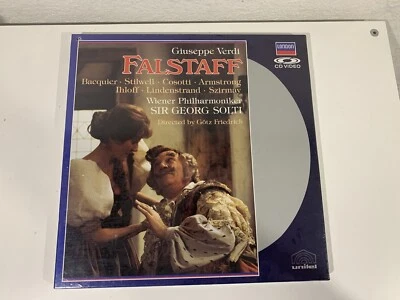 Verdi: Falstaff: Wiener Philharmoniker: Solti/Friedrich (1979) Laserdisc *Sealed - Image 1 of 4