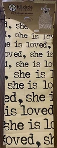 Full Circle Exchange Empowering Women APRON "SHE IS LOVED" - Picture 1 of 3