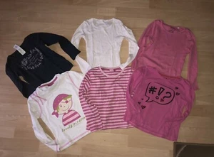 6 Shirts, langarm Größe 98 / 104 - Bild 1 von 5