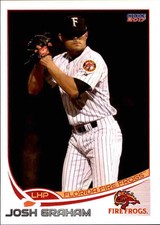 2017 Florida Fire Frogs Choice #3 Josh Graham - NM Baseball Card