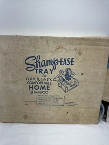 Shamp-ease Tray - Shampoo in Sink at Home - Lay Back - Like at Salon Enamel Tray - Picture 1 of 6