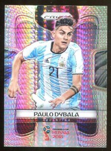 PAULO DYBALA 2018 Panini Prizm World Cup #10 HYPER Prizm