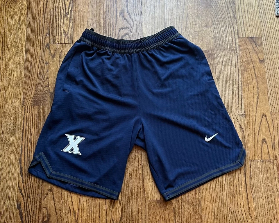 Pantalones cortos de baloncesto Xavier azules para hombre - Nike medianos Foto 1 de 1