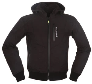 Modeka Clarke Gr. M Softshell Motorradjacke, wasserdicht mit Kapuze schwarz - Bild 1 von 2